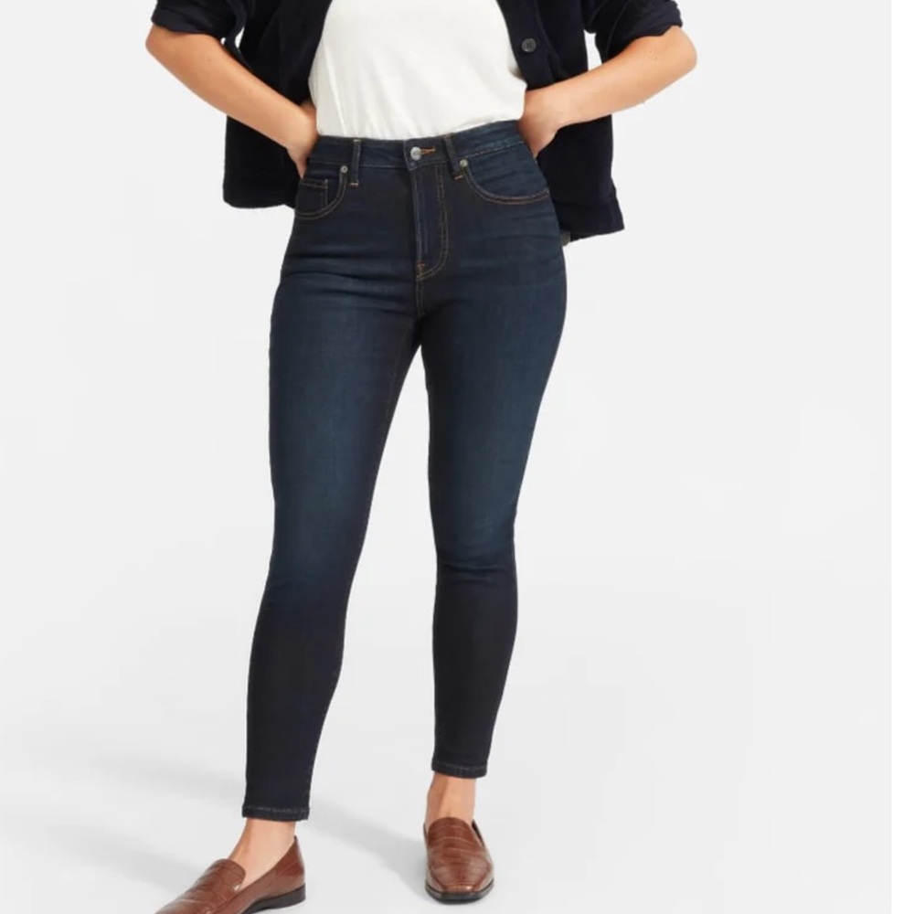 EVERLANE THE CURVY AUTHENTIC STRETCH HIGH-RISE SKINNY JEAN